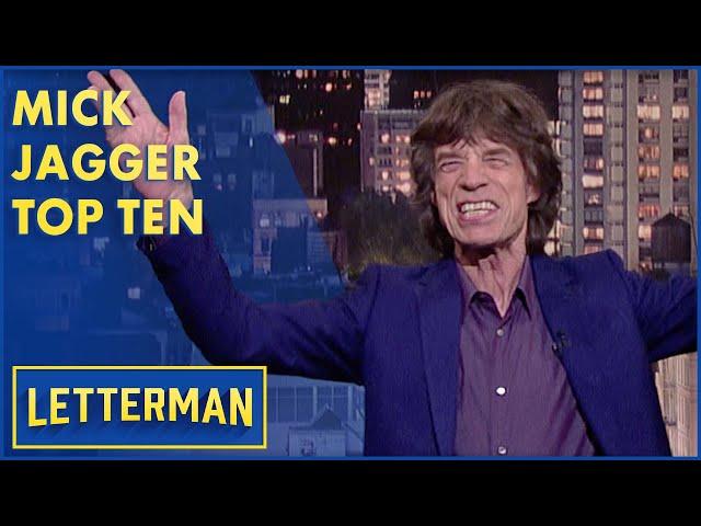 Mick Jagger Presents Top Ten Things He's Learned After 50 Years In Rock N' Roll | Letterman