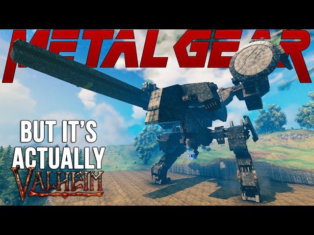 Valheim Mech Build - Metal Gear REX Megabuild