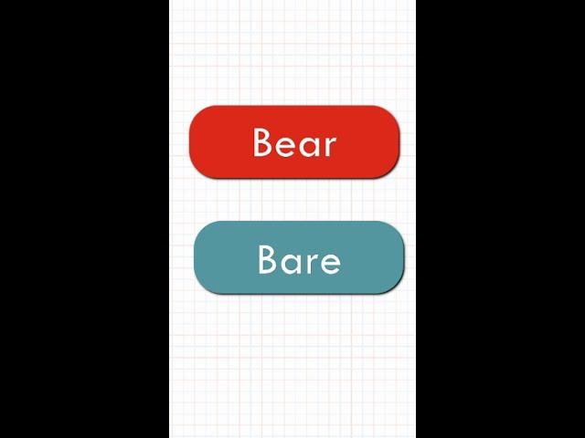 "Bear" vs. "Bare": What Is The Difference?