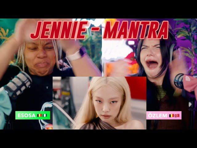 JENNIE  - Mantra Official Music Video reaction