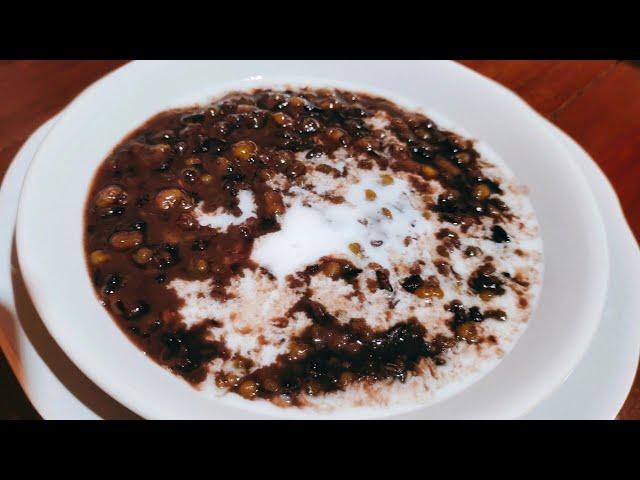 Cepat dan praktis ||  Resep bubur kacang ijo dan ketan hitam || menu harian