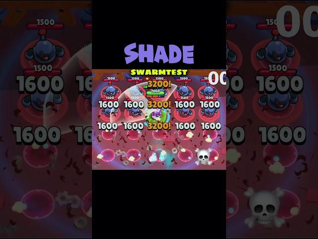 SHADE SWARM TEST  #brawlstars #gaming #supercell #brawl #brawltalk