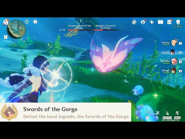 Swords of the Gorge | Genshin Impact