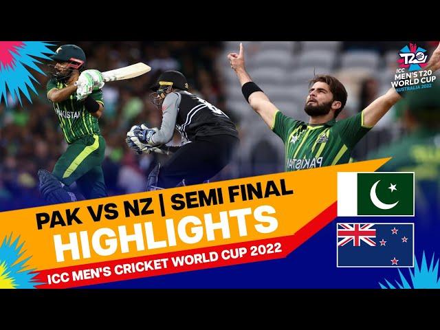 Highlights | PAK vs NZ | Semi Final | ICC Men's T20I World Cup 2022