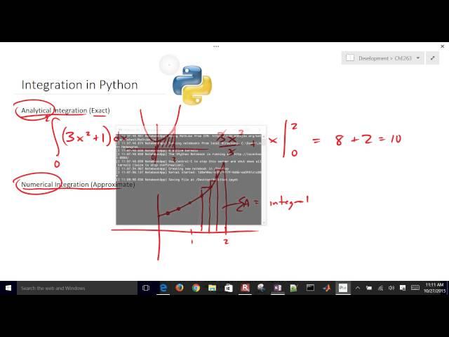 Integration, Symbolic and Numeric with Python