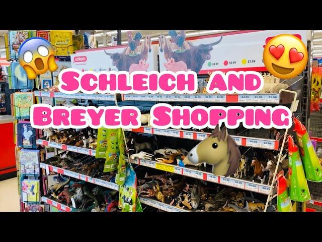 Schleich and Breyer Horse Shopping! + Haul