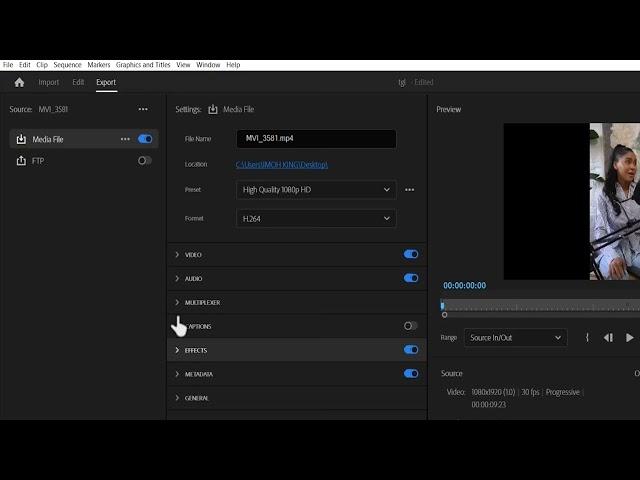 BEST INSTAGRAM EXPORT SETTINGS IN PREMIERE PRO - INSTAGRAM REELS (VIDEO) SIZE