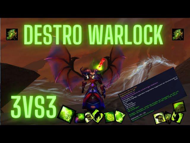 Destro Warlock - Shadowlands Chaos Bolt Legendary Arena