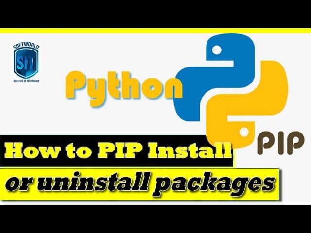 how to PIP install or uninstall python packages