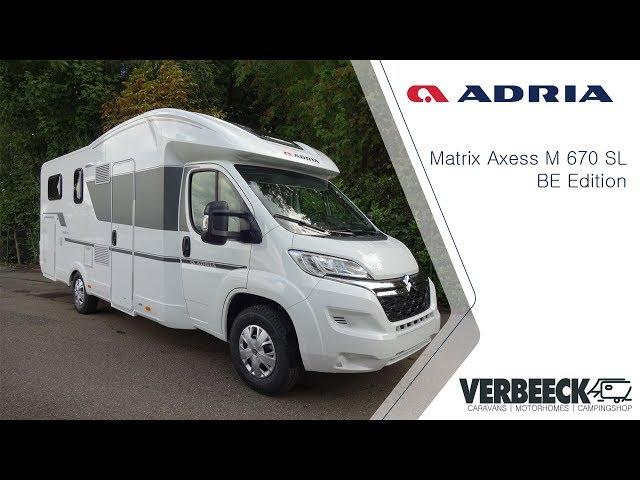 ADRIA Matrix Axess M 670 SL | BELGIUM EDITION