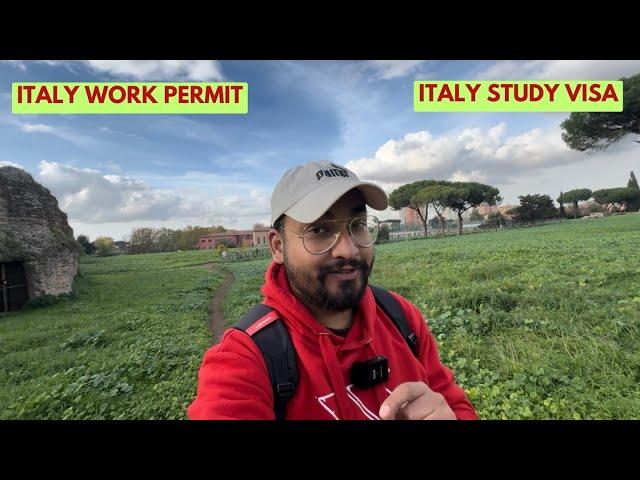 Italy Work Permit and Study Visa Update