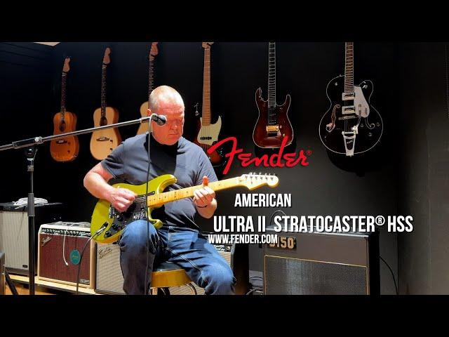 Fender: American Ultra II Stratocaster® HSS