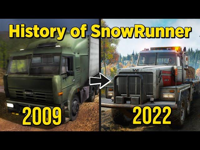 Evolution of SnowRunner