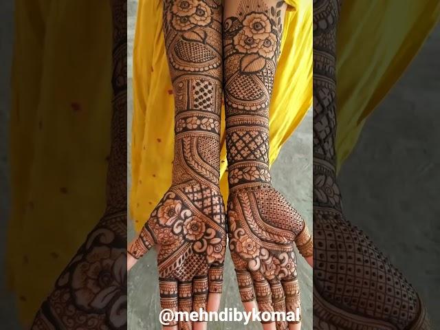 beautiful mehndi designs//easy mehndi design #bride #dulhanmehndi #dulhan #trending