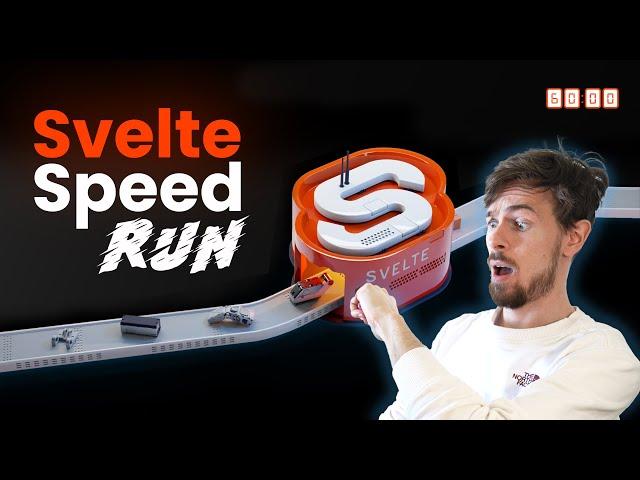 Let's Learn Svelte.js in 60 Minutes (fun speed run).