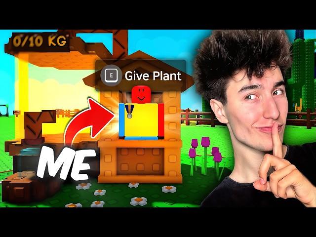 I TROLLED As The BEEKEEPER In GROW A GARDEN… (I Made BILLIONS?)