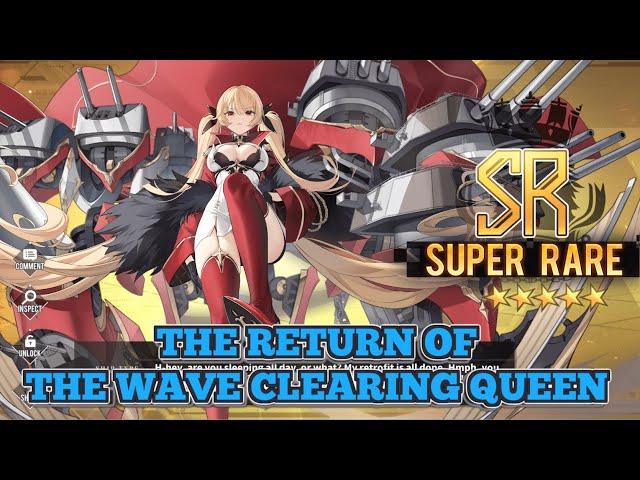 SHE'S BACK TO STEP ON ALL OF US ONCE AGAIN!! (Nelson Retrofit Review) | Azur Lane