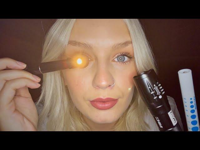 ASMR Shining Bright Lights In Your Eyes