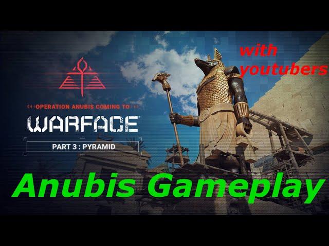 Warface: Anubis Gameplay on Hard for the first time with some Youtubers!