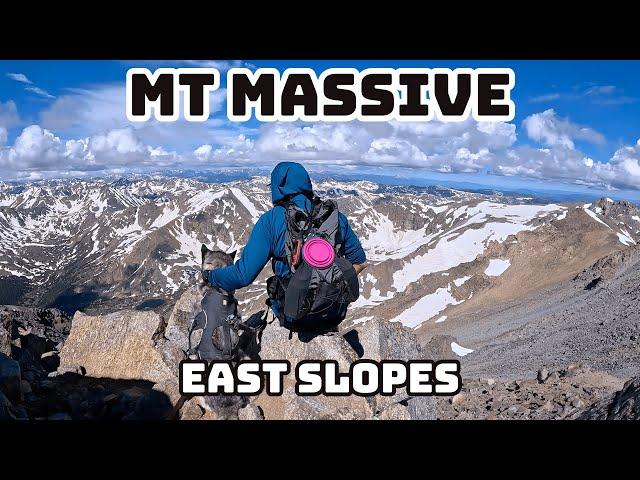 Colorado 14ers: Mt Massive East Slopes (Standard Route) Hike Guide