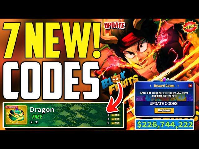 ️DRAGON!CODES️BLOX FRUITS ROBLOX CODES 2024-WORKING CODES FOR BLOX FRUITS