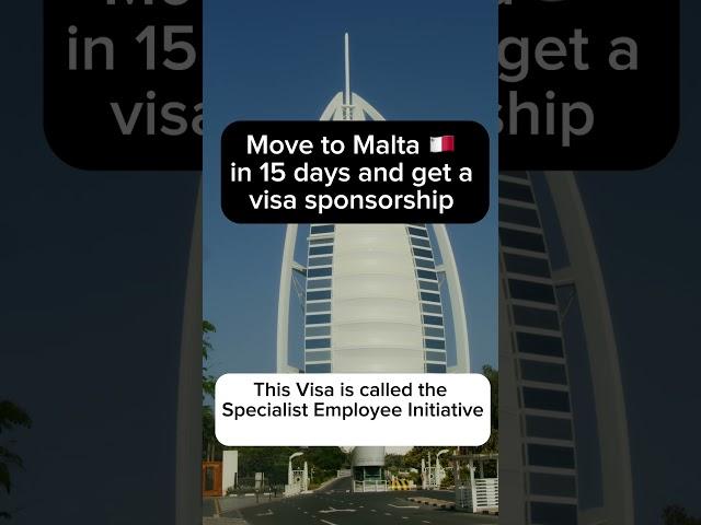 MOVE TO MALTA IN 15 DAYS WITH YOUR FAMILY || SPONSORSHIP AVAILABLE