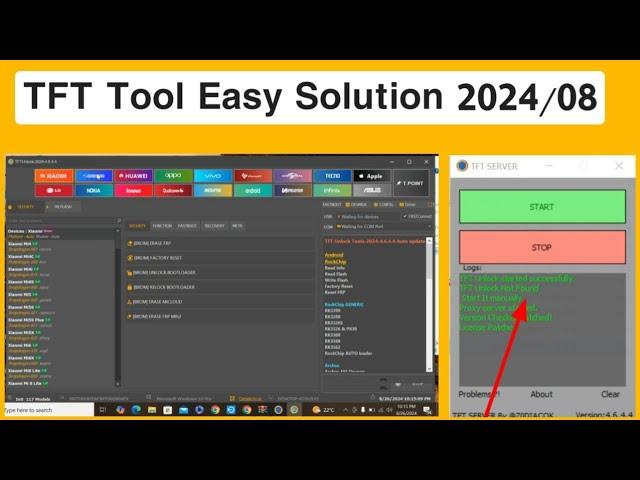 How To Free TFT Unlock Tool Server Back 2024 | Finally Tft Tool Internet Connection Fix | tft Fix