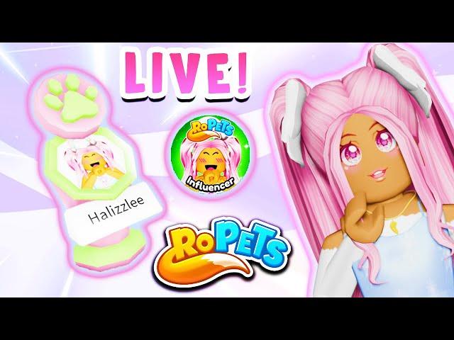  *LIVE* GET THE HALIZZLE TROPHY & BADGE IN ROPETS!  | Roblox RoPets