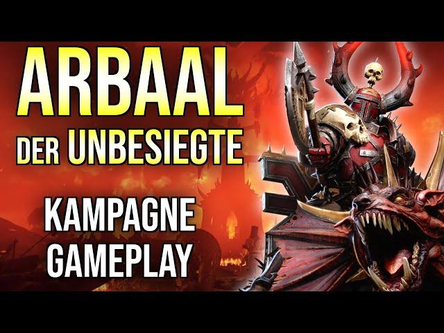 ARBAAL der Unbesiegte in Immortal Empires | Patch 6.0 Vorschau | Total War: Warhammer 3