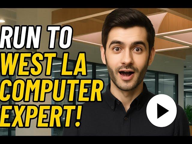 West LA Tech SOS! Your Guide to Top Computer Repair (and Dan!)