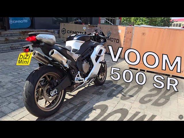Cfmoto Voom 500 SR - first ride/acceleration/review (English)