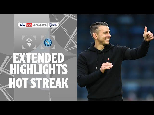 STREAK CONTINUES! | Lincoln City v Wycombe Wanderers extended highlights