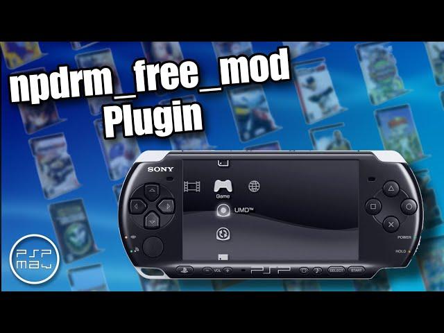 Install npdrm_free_mod plugin on PSP !