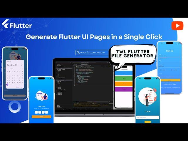 Generating Flutter UI Pages with VS Code Extension!