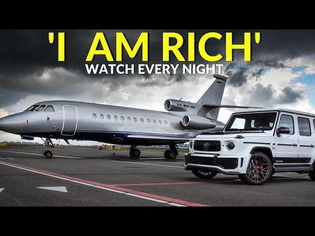 'I AM RICH' Billionaire Lifestyle Visualization | Money Affirmations  Luxury Lifestyle Motivation