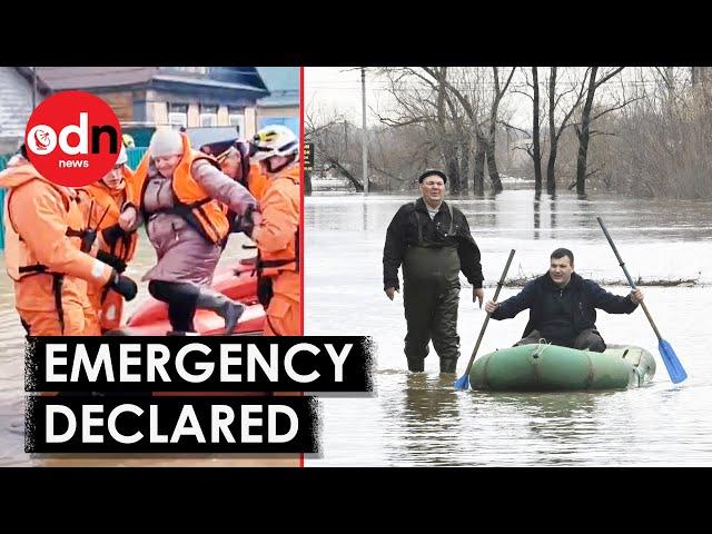 Russia’s Worst Flooding in DECADES Causes Thousands to Evacuate