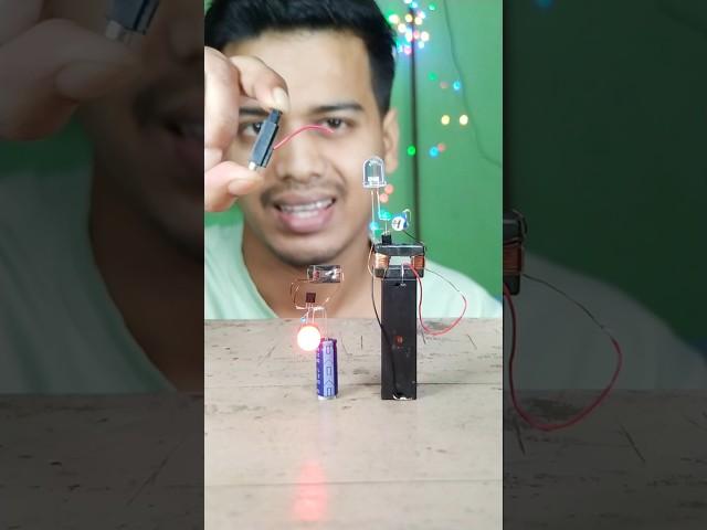 Static - Triggered Circuit     #diyprojects #diycircuit #diy #led #electric #electronic #experiment