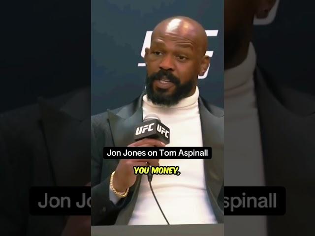 Jon Jones spoke about Tom Aspinall in the #UFC309 press conference