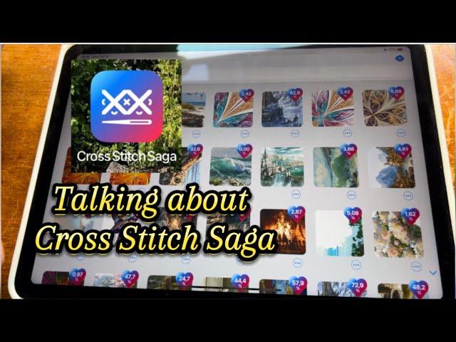 How I Use Cross Stitch Saga. User Experience