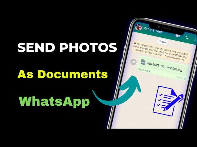 how to send multiple photos as document in whatsapp