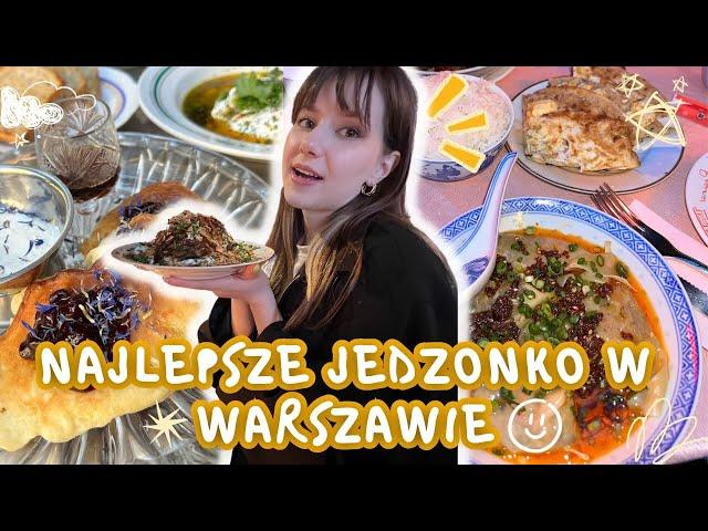 GDZIE ZJEŚĆ W WARSZAWIE? | Spędź ze mną dzień 