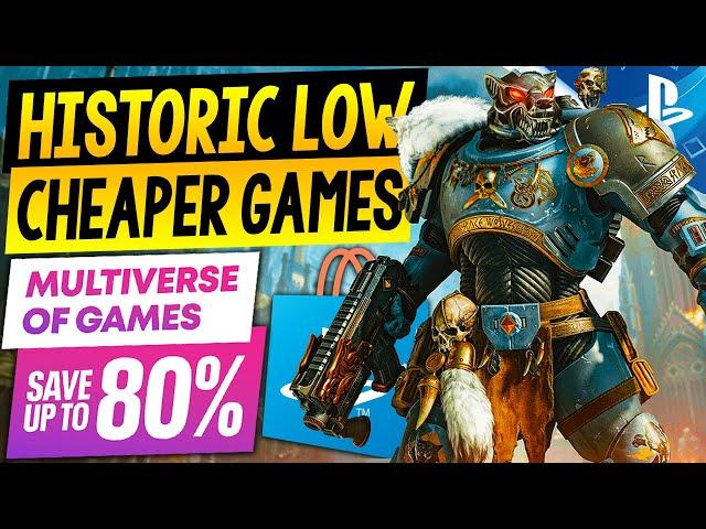 Tons of Awesome HISTORIC LOW PRICES PSN Multiverse of Games Sale Game Deals! Great Games WAY CHEAPER