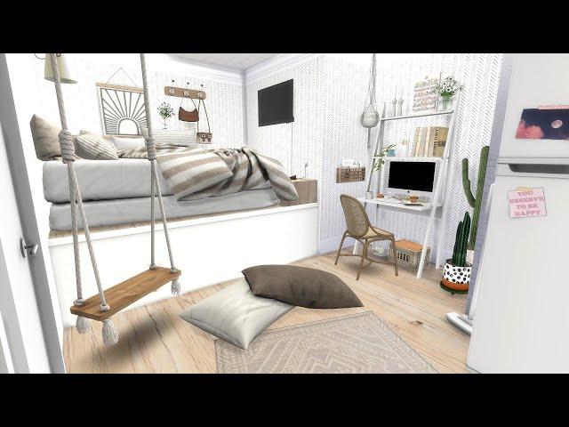 MICRO APARTMENT | The Sims 4 | CC Speed Build