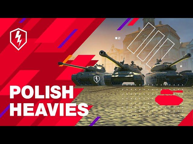 WoT Blitz. Polish Heavy Tanks: The 40TP Habicha to the 60TP Lewandowskiego