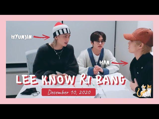 [Lee Know Live] 201210 Lee Know Ri Bang with Hyunjin & HAN