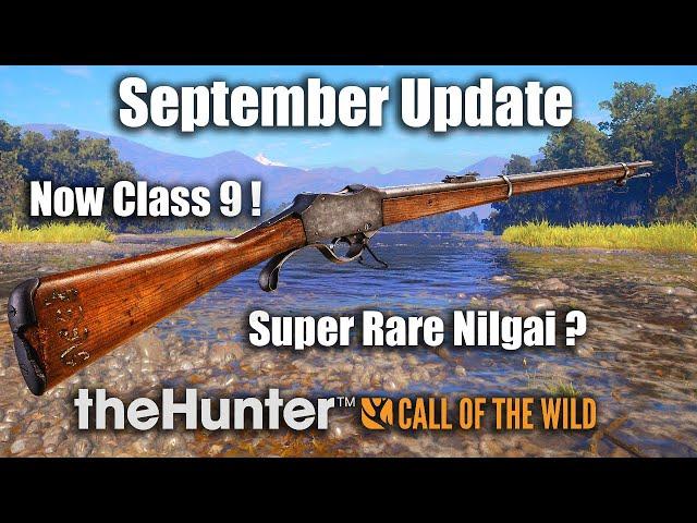 September Update: Patch Notes & Super Rare Nilgai ? - theHunter Call Of The Wild