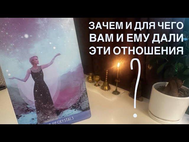 Зачем и для чего вам и ему дали эти отношения?