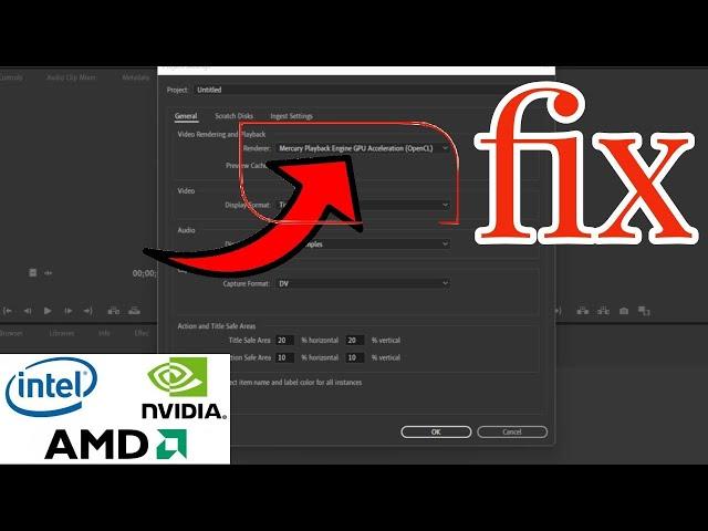 How to fix Premiere Pro not using GPU acceleration // How to enable GPU acceleration premiere pro