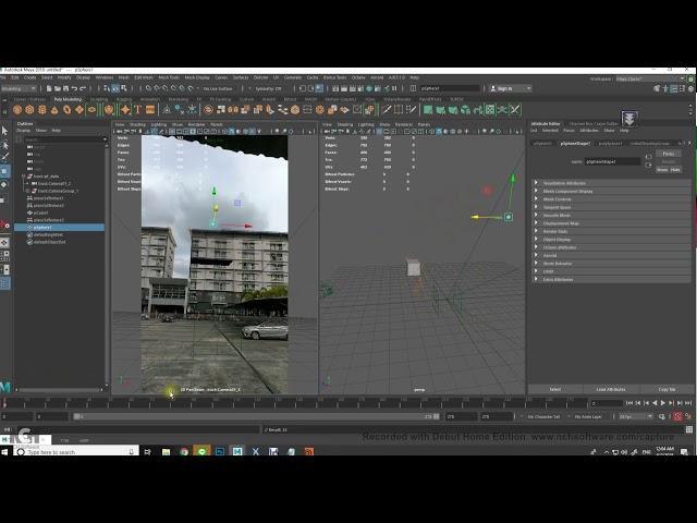 Project tutorial 2 (to maya , to houdini)