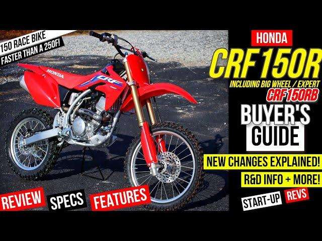 New Honda CRF150R & Big Wheel Review: Specs, Differences Explained | Fastest CRF 150 Motorcycle!